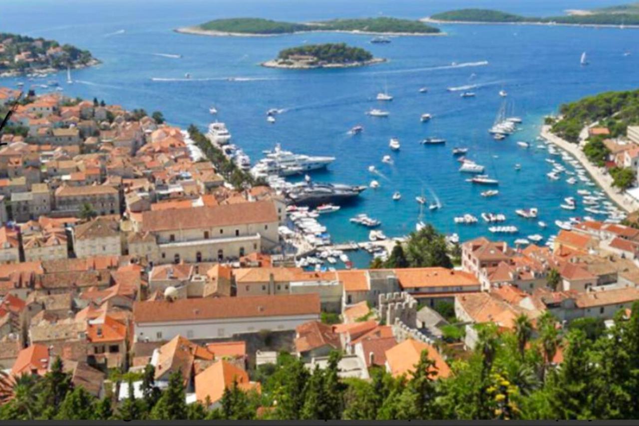 Hvar Old Dalmatian House Junior Suite - Deck 2 Hvar Town Bagian luar foto
